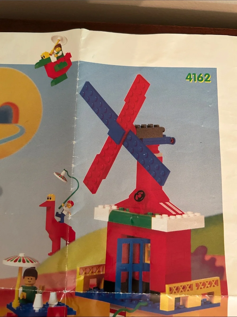 Lego 4162 Free Style poster, vintage 1995